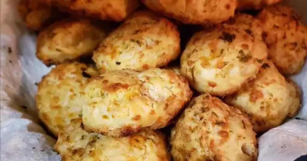 Golden Cheddar Bay Biscuits fresh out of the oven