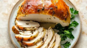 Dry Brine Turkey with Herb Butter