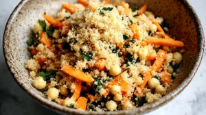 Chickpea Carrot Couscous