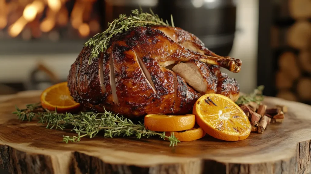 Perfectly Smoked Turkey at 225°F or 250°F: A Visual Feast