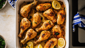 A variety of chicken cuts, including breasts, thighs, and wings, seasoned and ready to be cooked at 400°F, displayed on a wooden cutting board. 