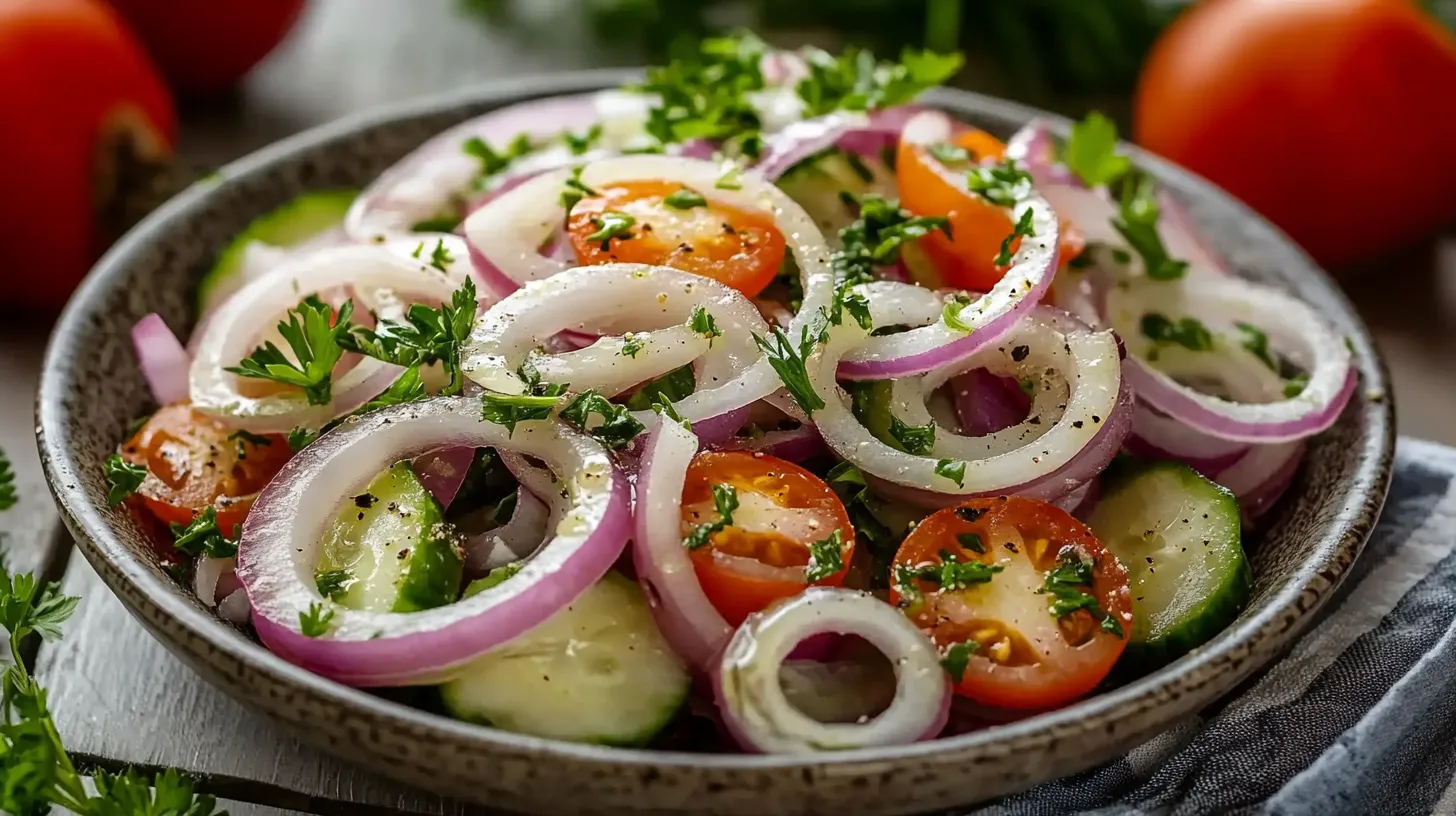 Cebolla ensalada recipe