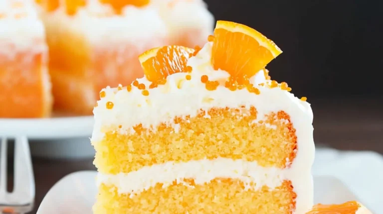 Orange Creamsicle Cake