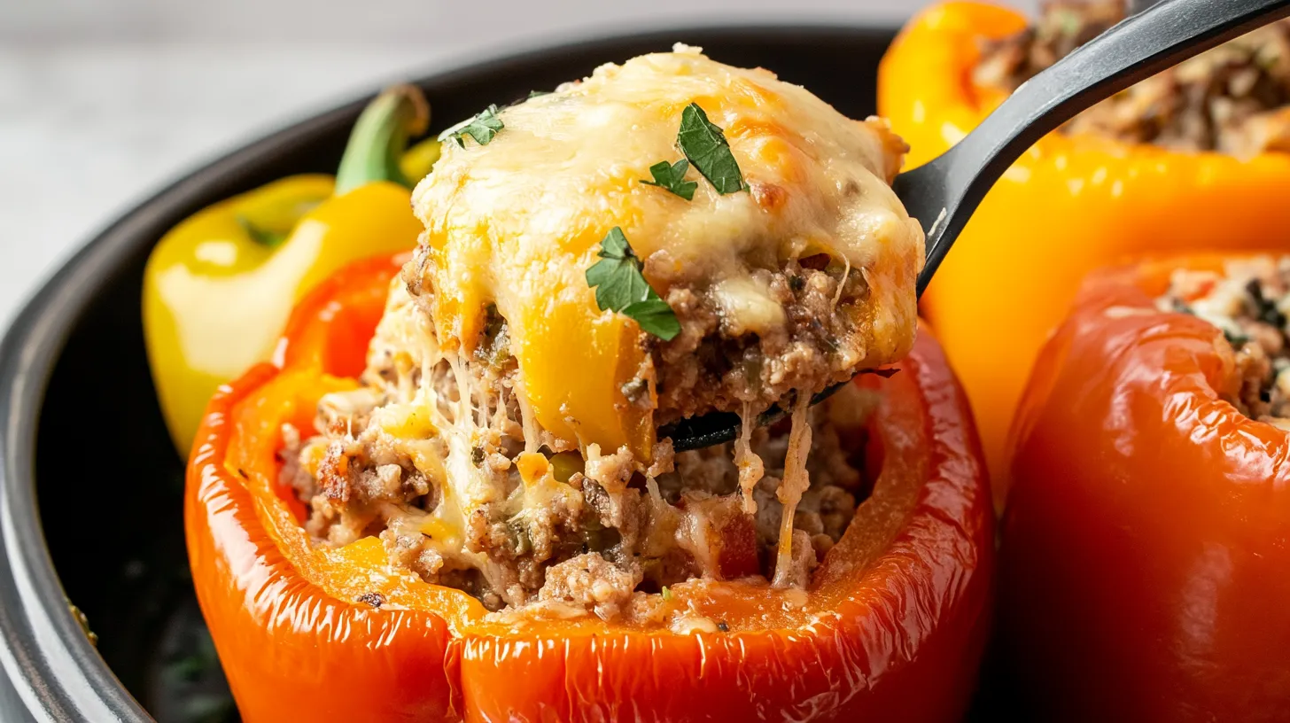Lifting a Cheesy Stuffed Pepper with a Fork