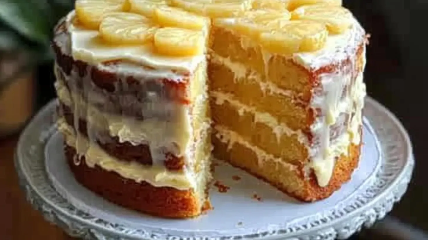 Pineapple Juice Cake 1