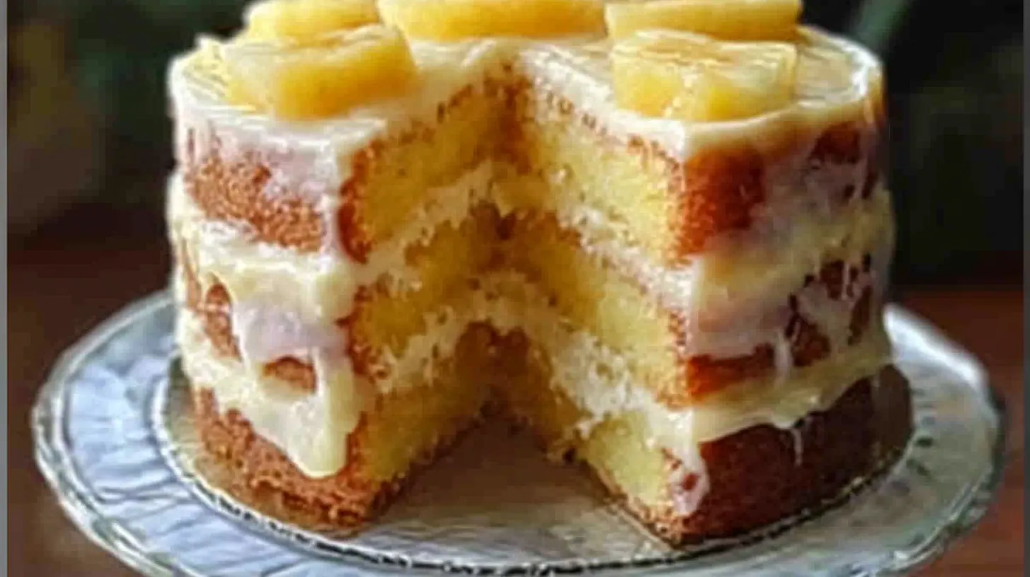 Pineapple Juice Cake 2