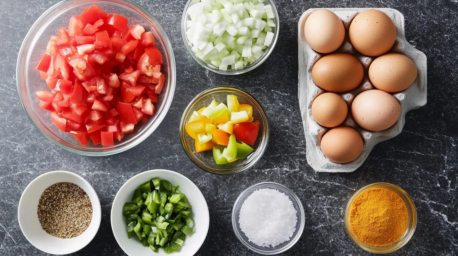 shashuka ingredients